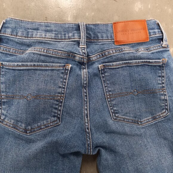 Lucky Brand Mid Rise Sweet Boot Jeans Womens 2/26 Ankle - Picture 4 of 6